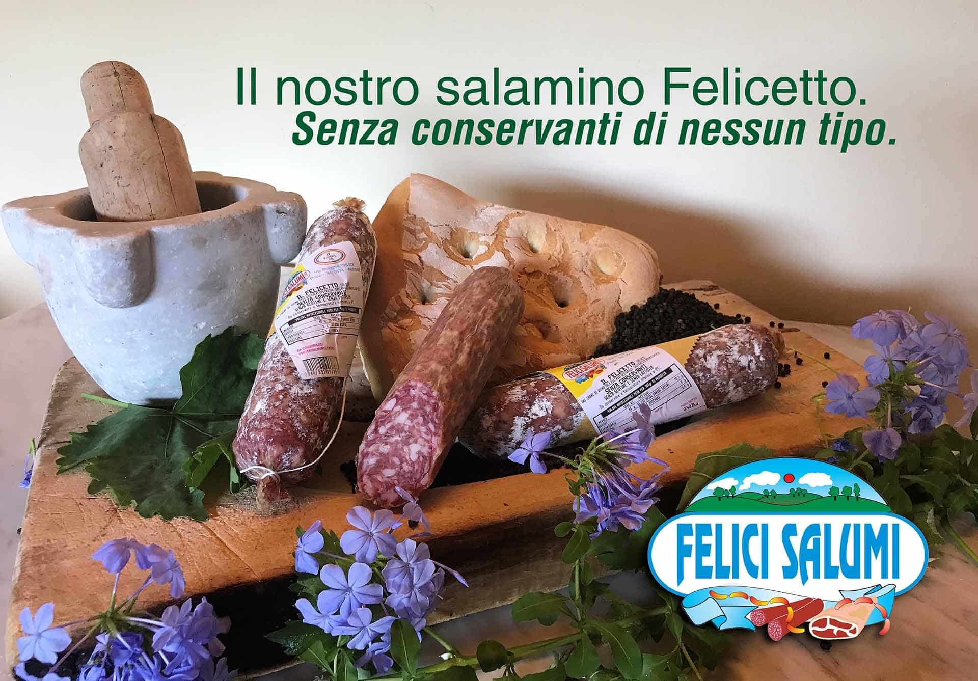 felicetto salamino insaccato