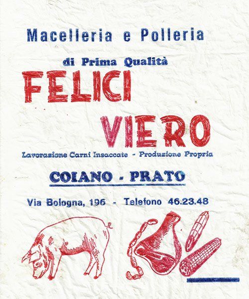 Insegna Macelleria Felici Viero macelleria felici viero
