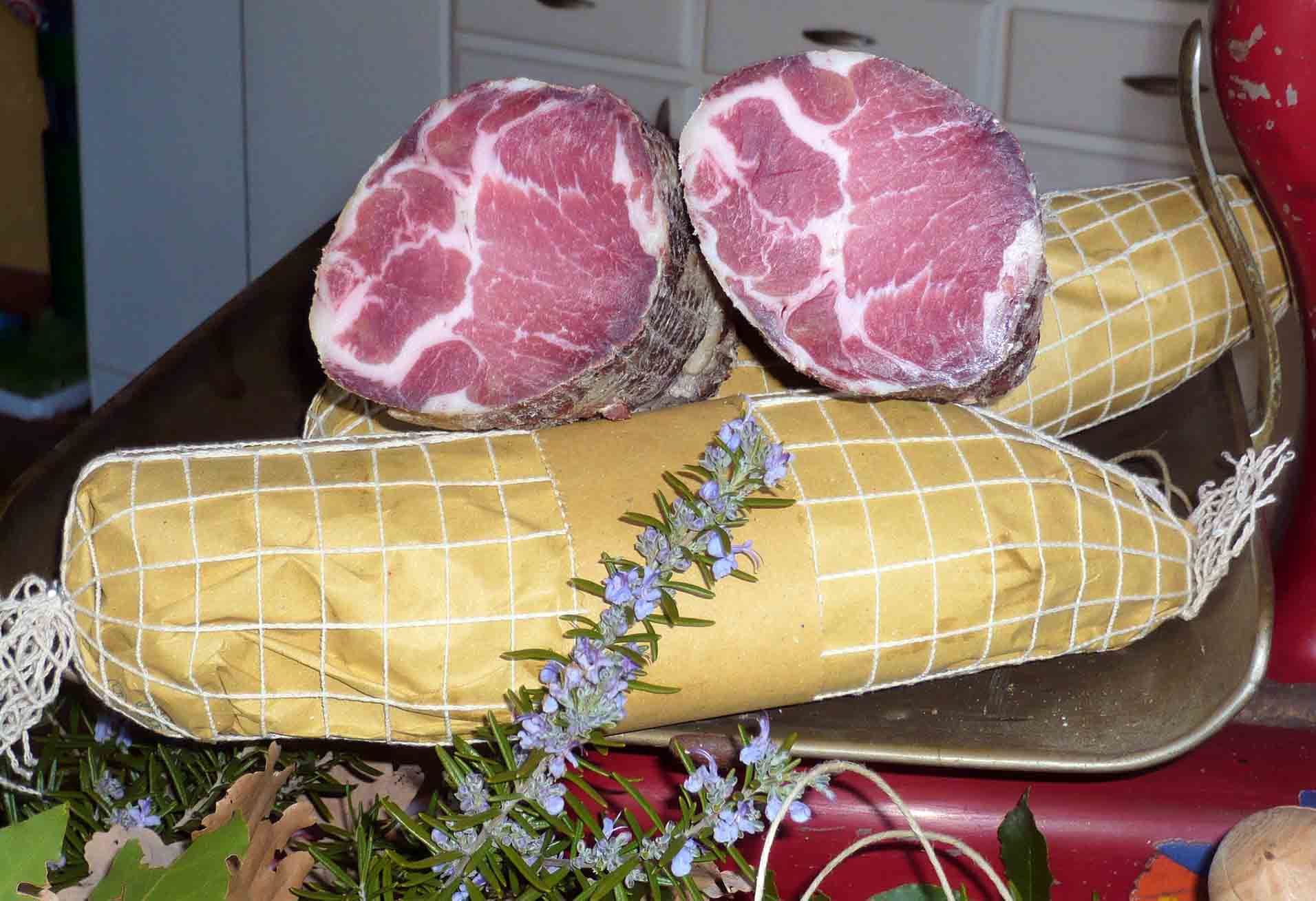 capocollo stagionato toscano di Felici Salumi