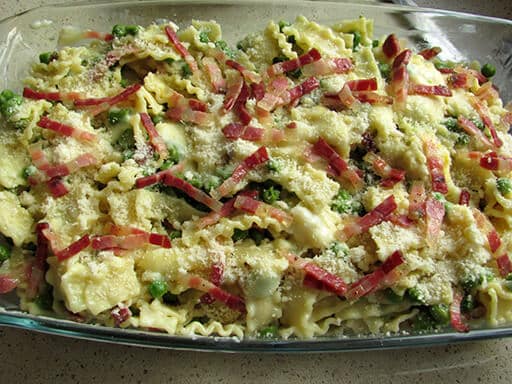 pasta al forno pancetta