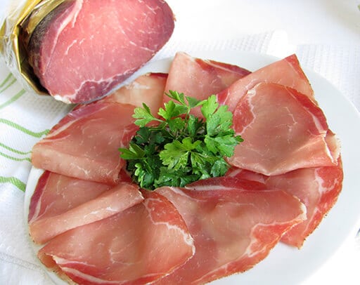 Cuore di Prosciutto Affettato