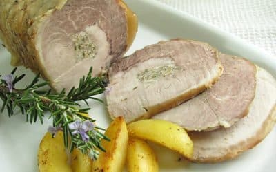 Pork Loin with Lard