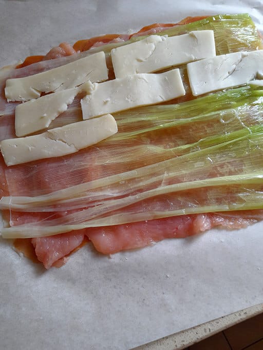 ripieno rotolini tacchino